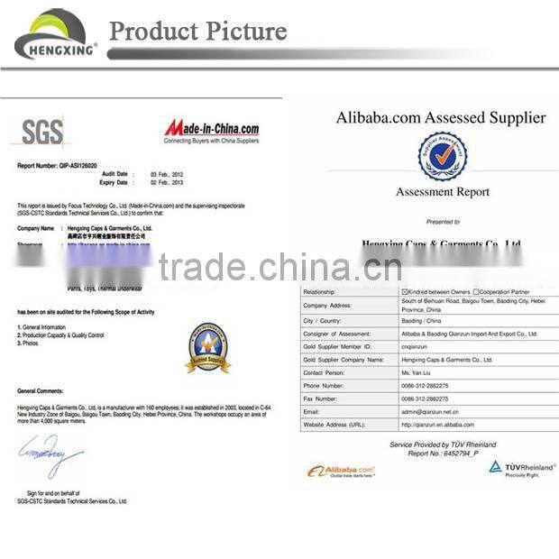 fashion custom plain hip hop cap