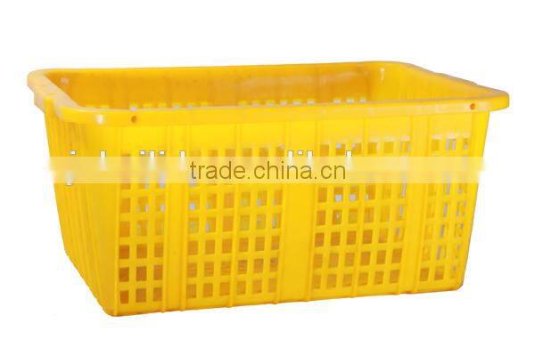 2014Hot Sale plastic vegetables crate V-001