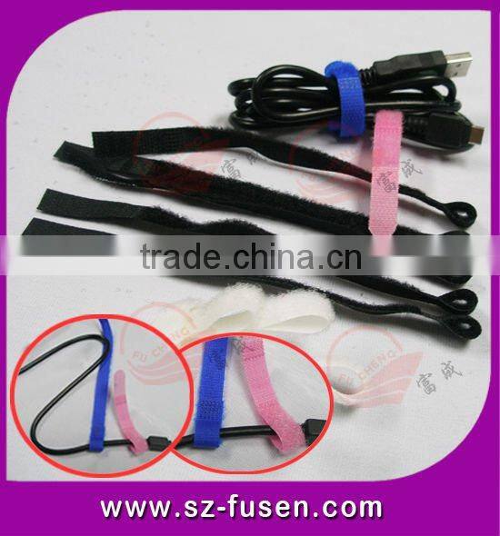 Colorful magic tape Cable Ties FS--1050