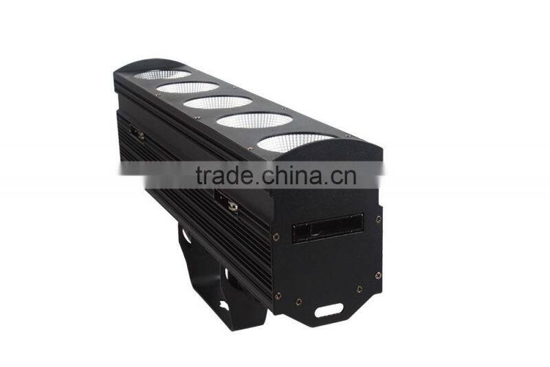 Hot sell!!! Best price stage light 5pcs tri-in-1 RGB leds wall washer with DMX safety and efficiency