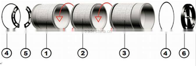 Filter accessories 50 micron filter mesh for automatic self cleaning filter