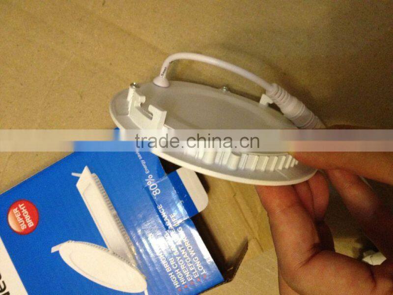 12V LED downlight 12v LED round panel light solar LED down light
