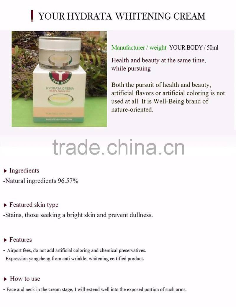 Moisture cream100% natural origin100% best whitening moisture cream