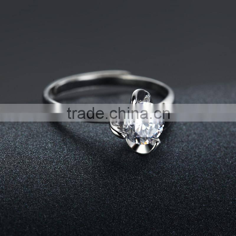 christmas gift S925 silver dimond jewelry ring for girlfriend