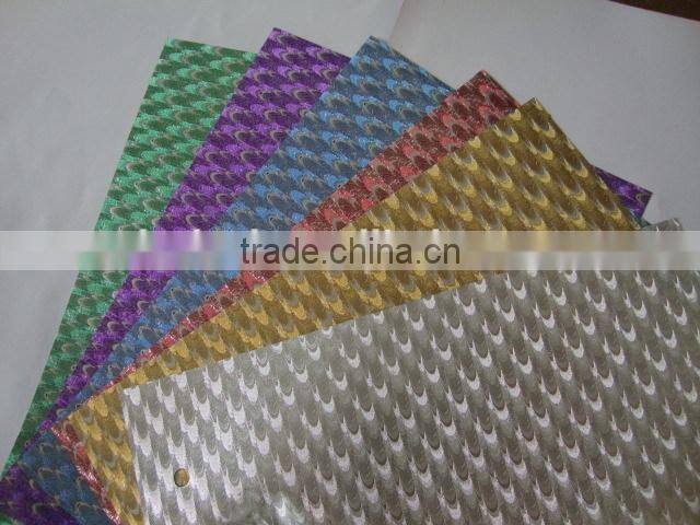 Golden Glitter Film For Decoration