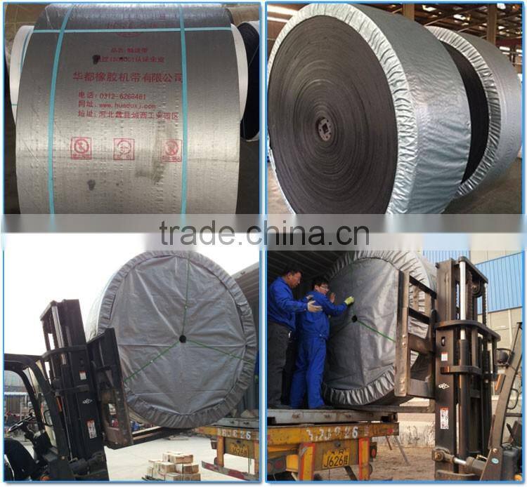 High quality Coal mine EP rubber belt / multy-ply EP conveyor belt Manufacturer In China