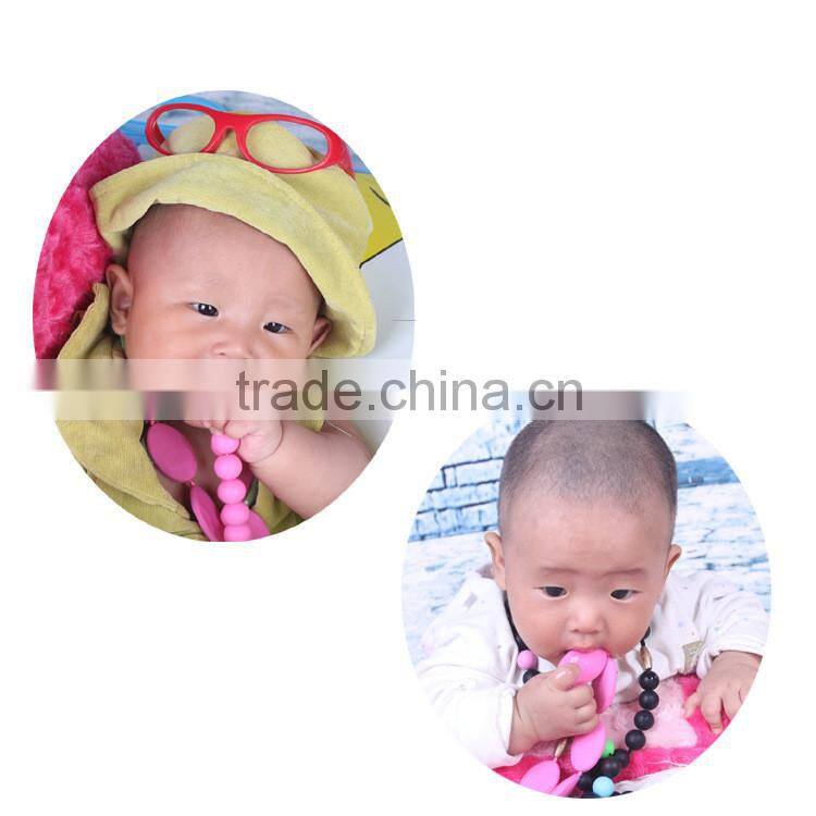 Baby chewing and Teething Silicone bead wristband