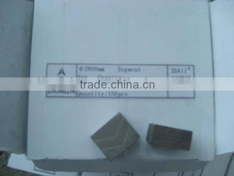 Diamond Segment for circular saw blade