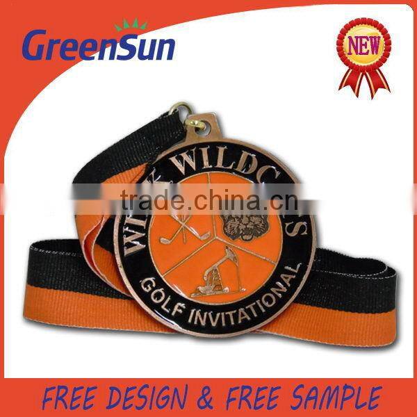 Zhejiang manufacture top sell badge souvenir metal medal led badge