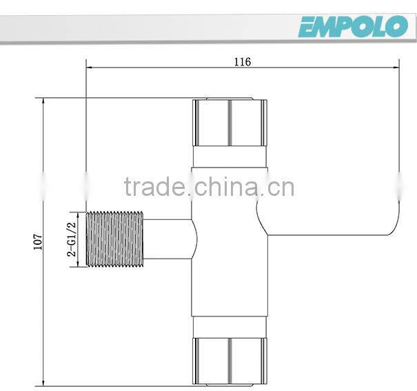 Single Cold In Wall Washing Basin Bibcock Mixers Faucet For Washing Machine DH160