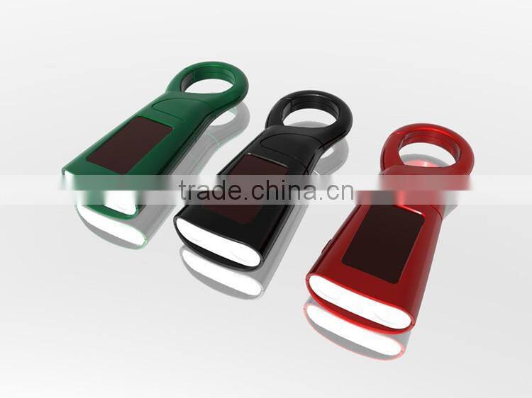 Customized Advertising business gifts, Solar Rechargeable Mini Flashlight