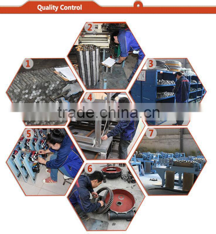 TUV quality automatic machine steel wire straightening machine
