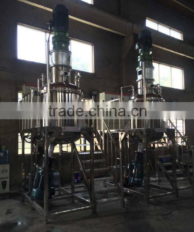 cosmetics manufacturing equipment, high temperature reactor, reactor vessel