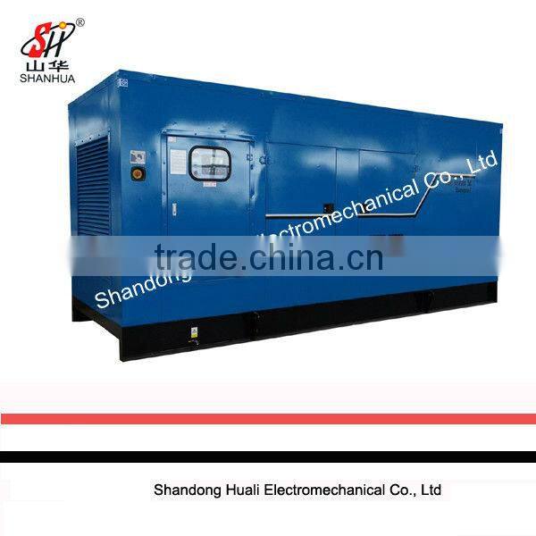 550KW china brand silent Diesel Generator powered with Yuchai engine