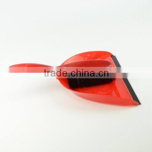 new design high quality broom and dustpan set for table with rubber