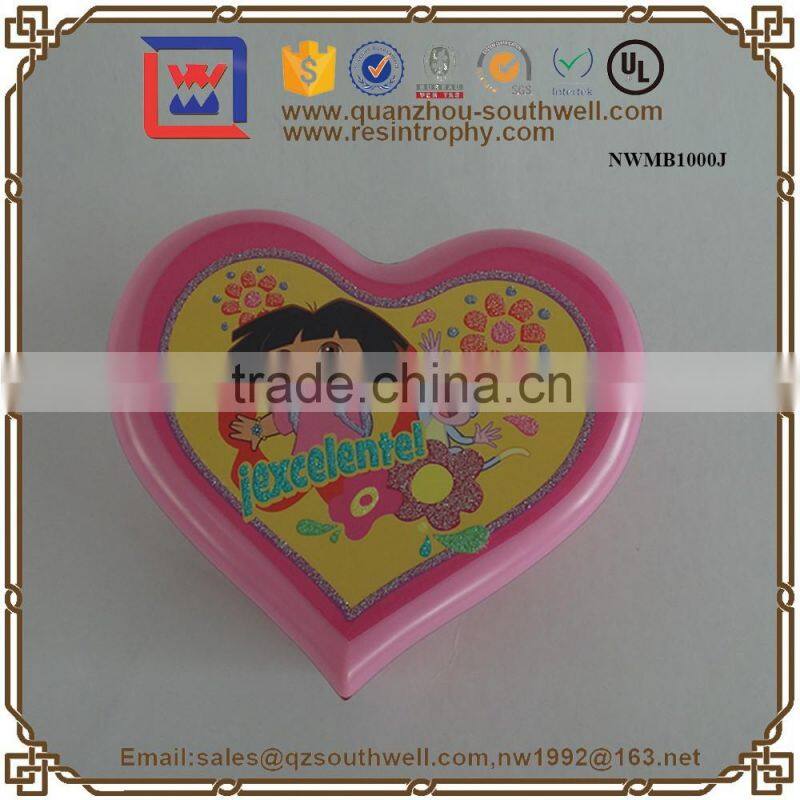 China Supplier Plastic Jewelry Box Carousel Horse Music Box