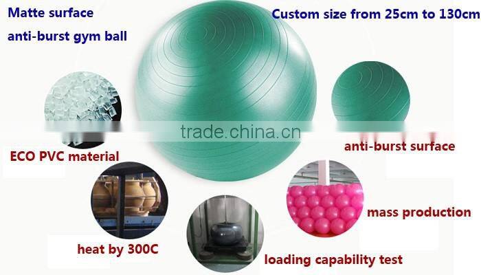 PVC Fitness Exercise Swiss Gym Fit Yoga Exercise Ball