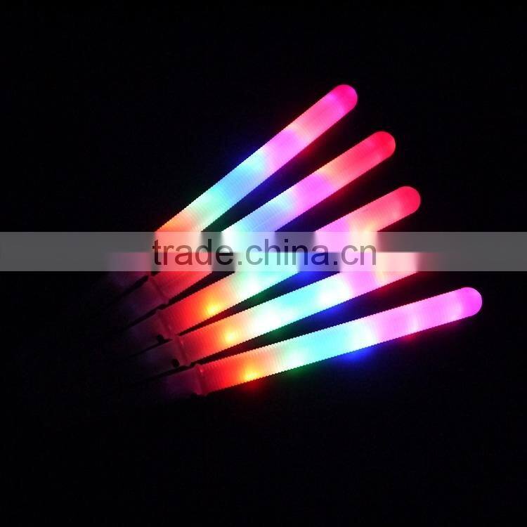 Wisdom Victory 2016 novertly items Colorful Led Cotton Candy Stick kids Party Led Flashing Cotton Candy Stick