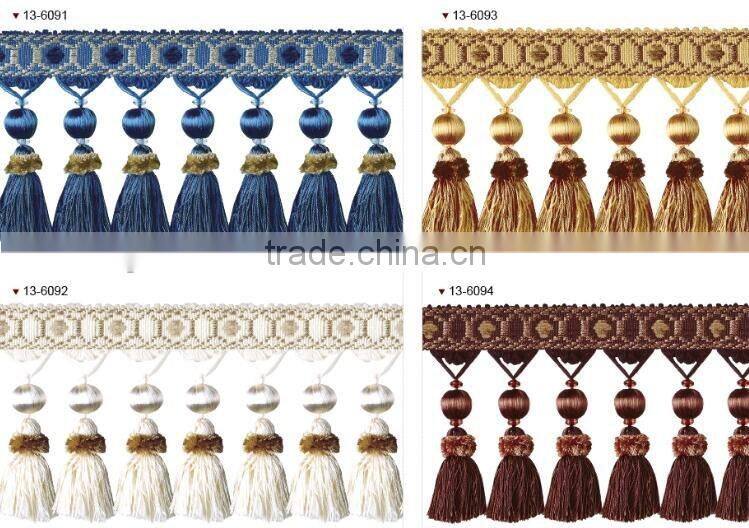 high quality rayon tassel fringe