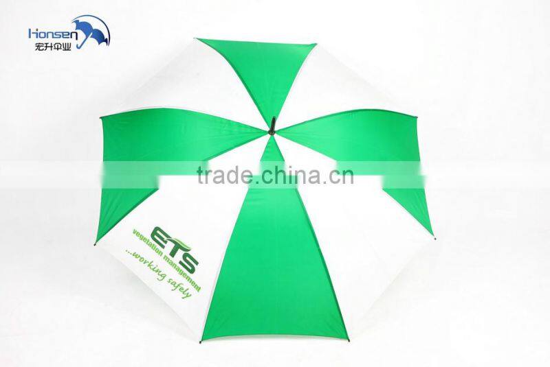 Creative straight umbrella promotion umbrella wood handle umbrella