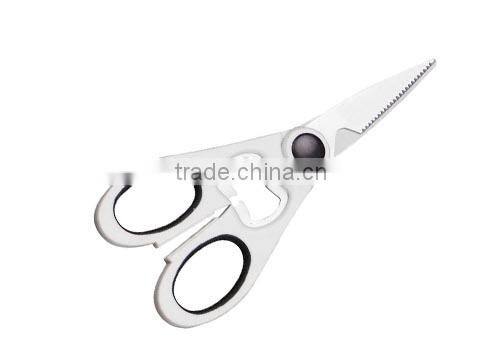 8-1/8'' walnut kitchen scissors