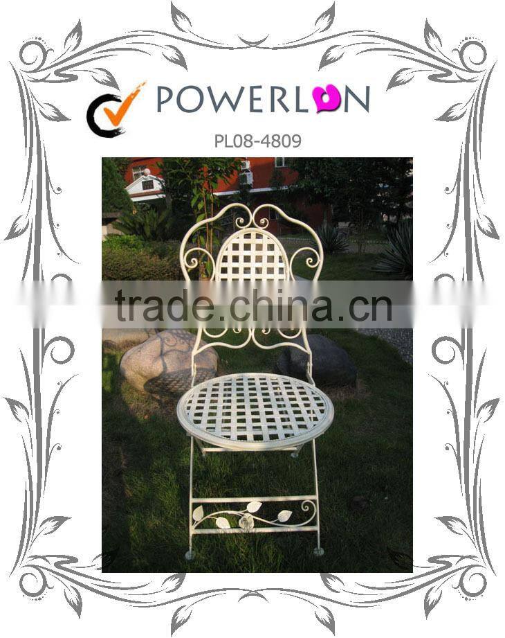 Sale Classical Antique Bistro Folding Dinning Table Chair Set Outdoor Furniture For Patio Garden J15M TS05 X00 PL08-4807,08,09