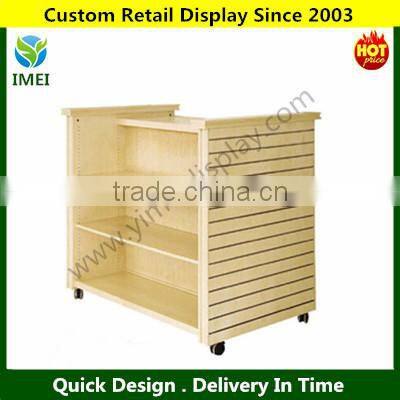 POP customer design clothes shop open display cabinets YM15006