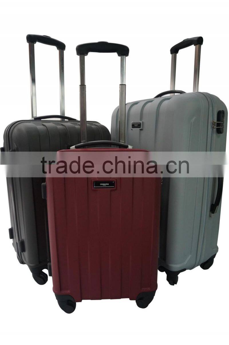 2016 china factory trolley Fashion ABS luggage bag uggage set/travel luggage