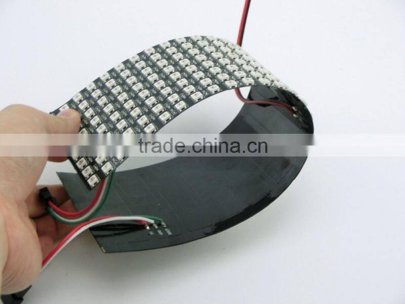256pixels smd 5050 rgb ws2812b led dot matrix
