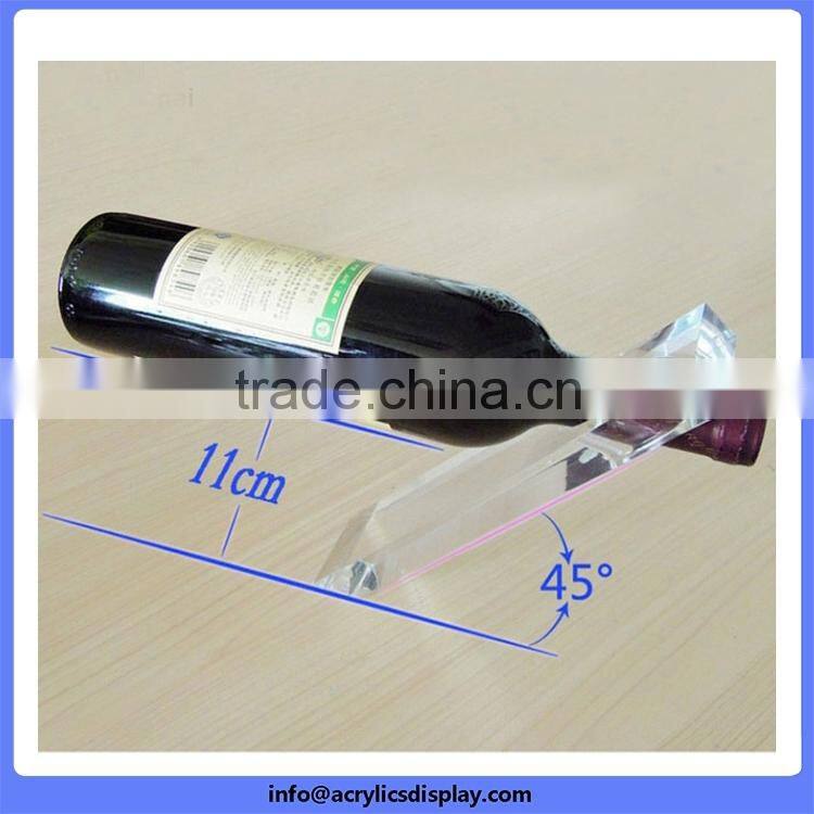 Cost price First Grade modern acrylic wine display stands