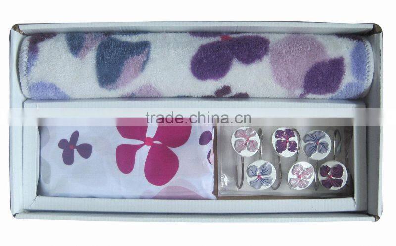 New colorful flower fashion bath mats