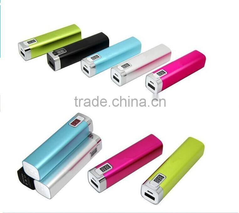 factory supply the cheapest best price portable power bank charger with LCD oled screen display