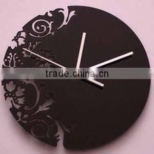 round acrylic wall clock