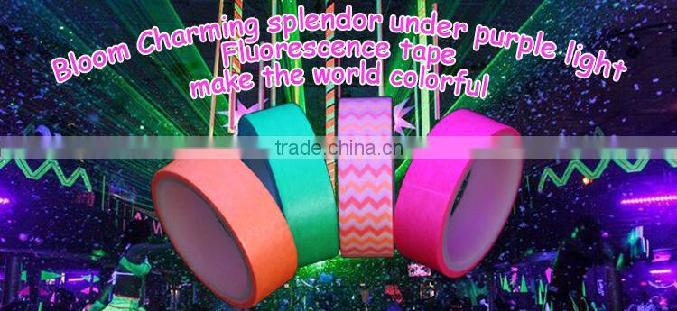 Hot sale custom neon color washi tape
