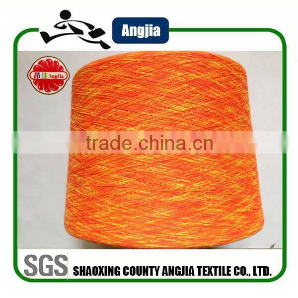 100% polyester spun yarn for knitting/knitting yarn/knitted yarn