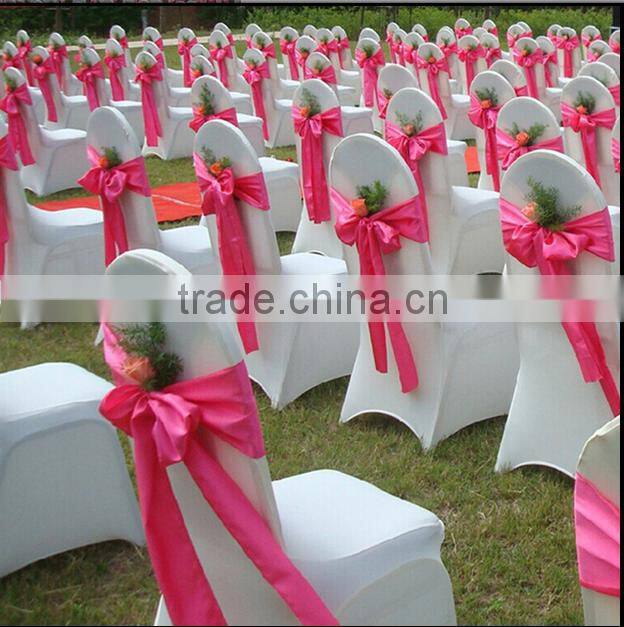 Customized Colorful Wholesale Organza Chair Sash