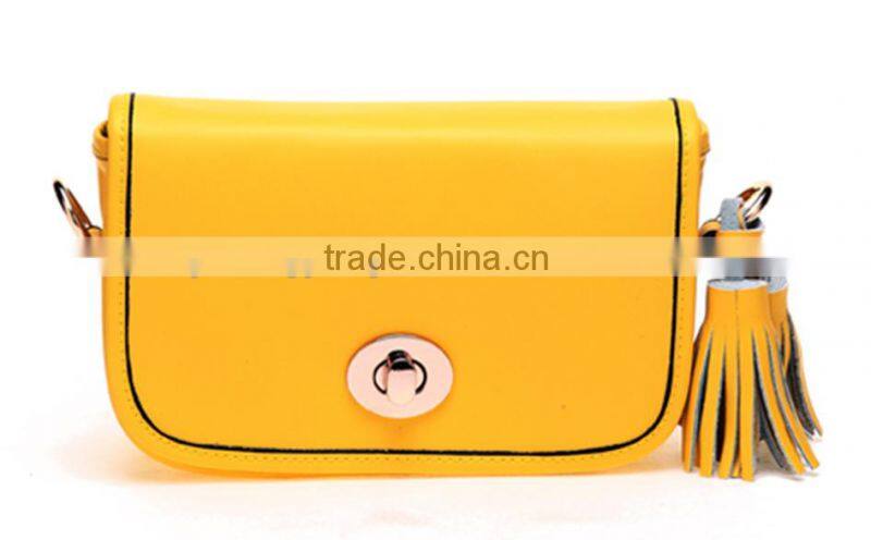 plain small cross bag leather women purse tote