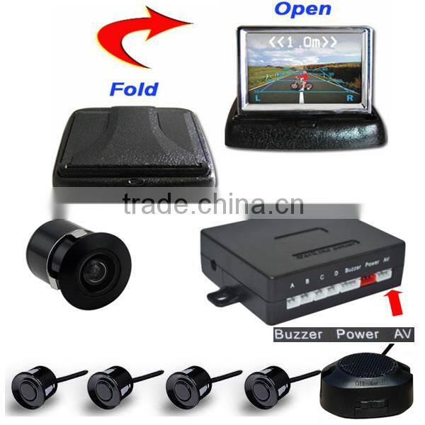 Most popular car vehicle camera system with visible parking sensor