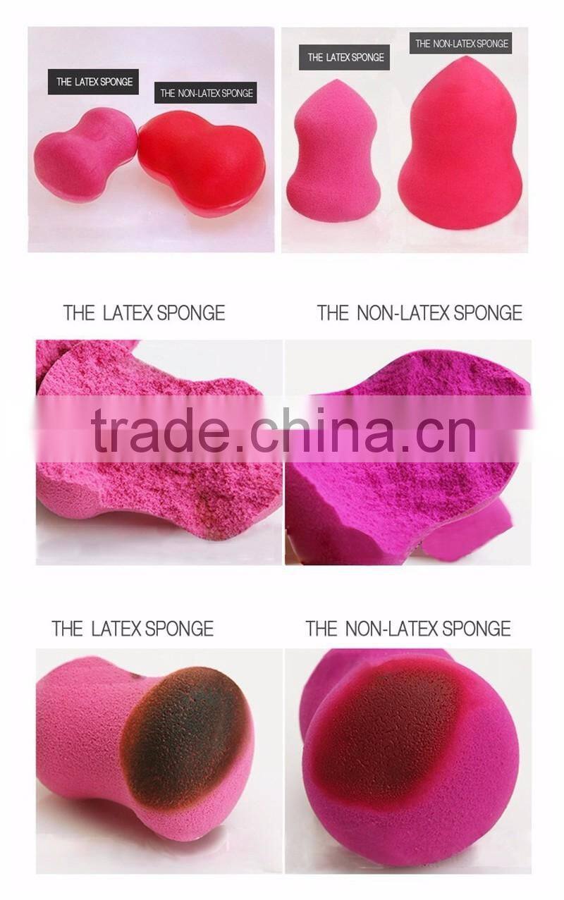 Certified skin-friendly custom shape & color korean puff blender ODM available