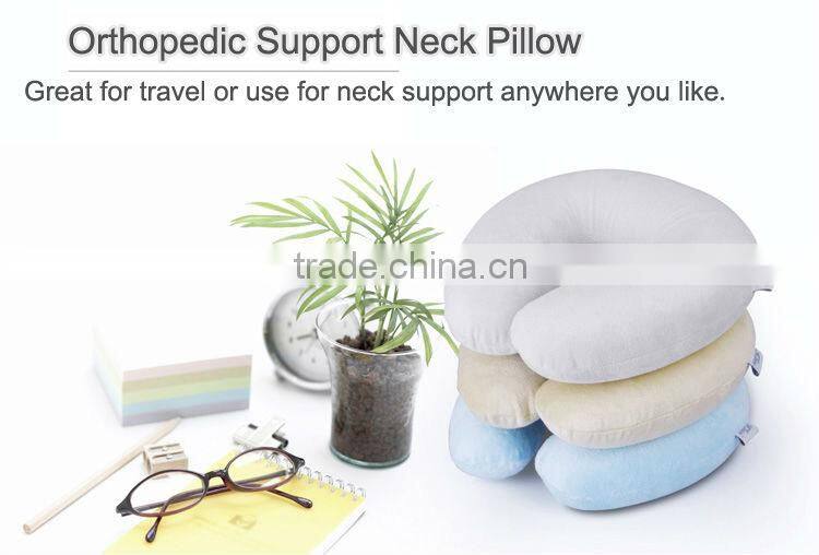 U-Shape Memory Foam Headrest Pillows/Neck Memory Foam Pillows