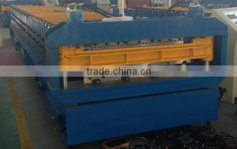 Hot Sale Automatic Color Steel Roof Wall Sheet Double Deck Roll Forming Machine