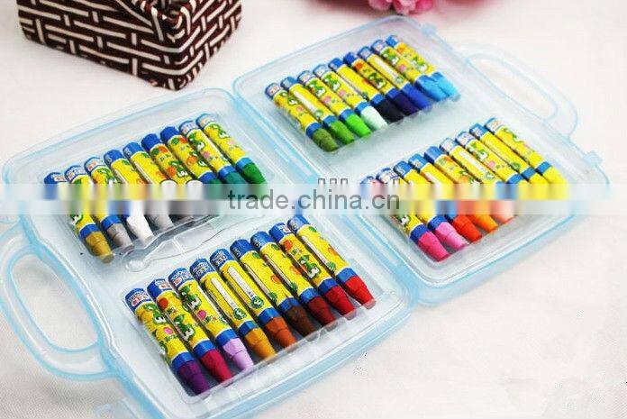 36 colour oil pastel cheap school stationery set for children