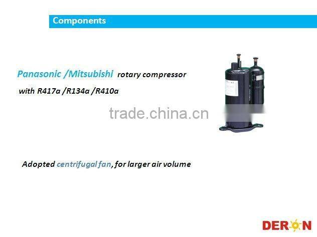 2015 hot sale water pump domestic heat pump water heater for central heating/cooling 10kW