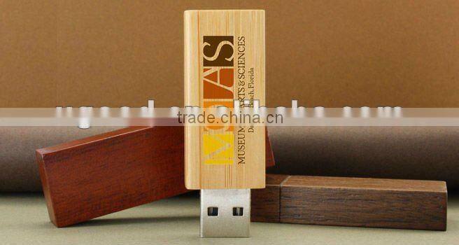 Wooden Cross Necklace USB Flash Drive