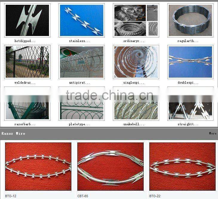 Y Type Razor Barbed Wire Fence( Manufacturer)
