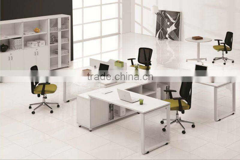 hot -sale new design 4 people white office partitions desk/table/workstation