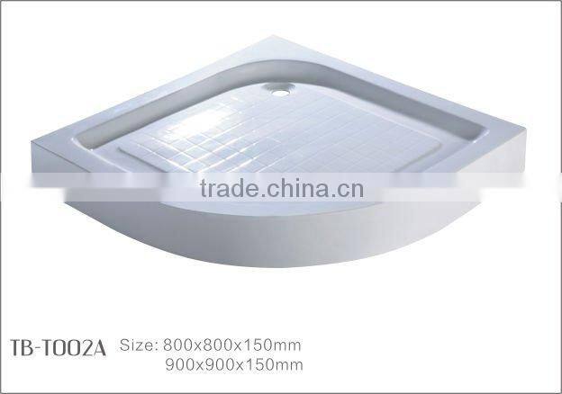 Export rectangle-shape with 150mm height shower basin (TB-B001B)