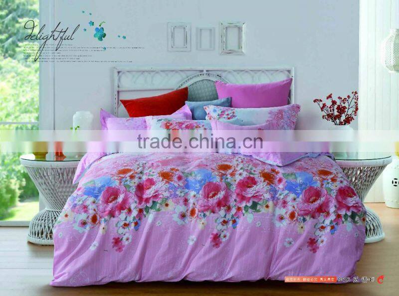 Cotton Queen Bed Sheet Set 4 Piece Bedding Set Fitted Sheet and 2 Pillow Cases- Breathable, Cozy & Comfortable