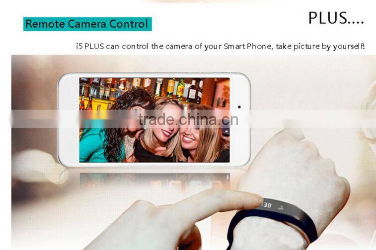 I5 plus TPU Fitness Tracker Clock Anti-lost Passometer i5 Plus Smart Bracelet