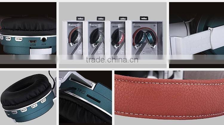 Headband Wireless Noise Cancelling Colorful Cheap Bluetooth Head Phones